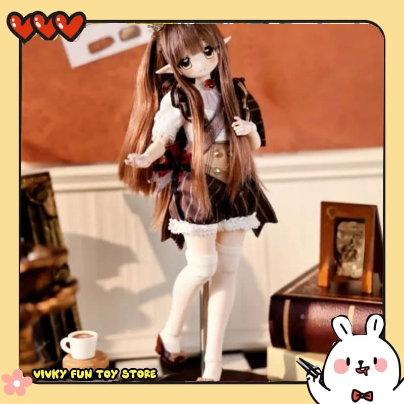 Akashi Record Series 1/6 Bjd Blind Box Ornament Pvc Material Poseable Figure Birthday Gift New Arrival In Stock