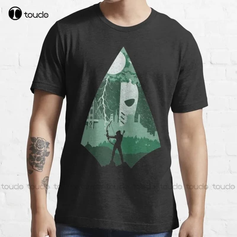Nuova maglietta Arrow Deathstroke Maglietta in cotone Maglietta S-5XL
