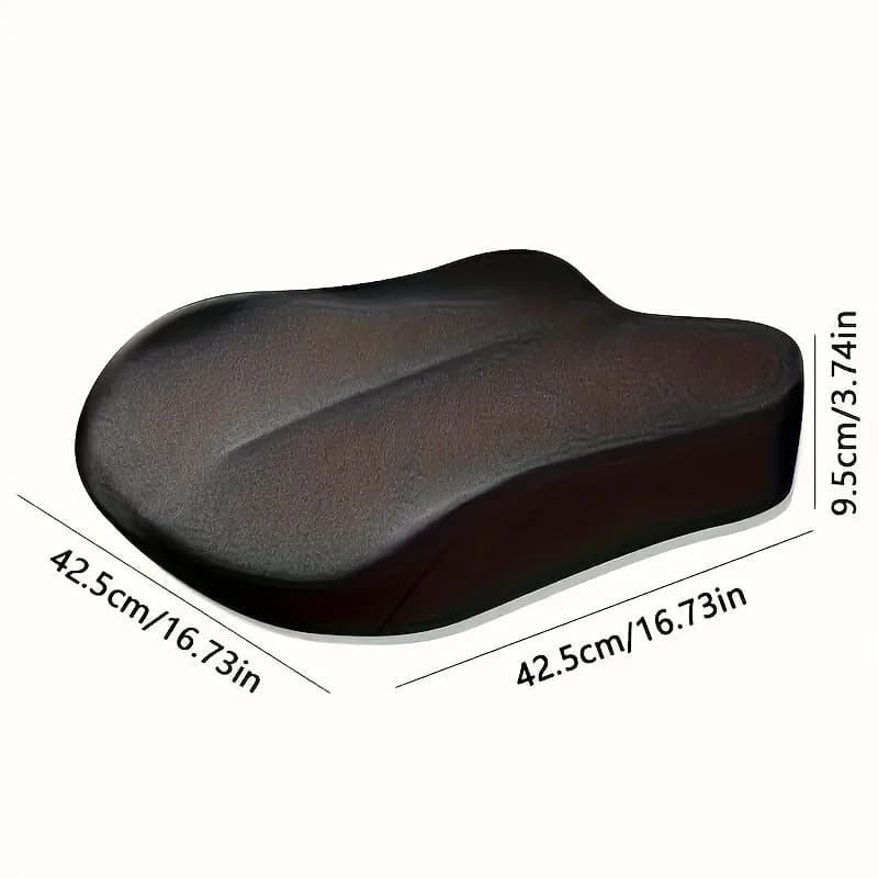 Universal car seat covers with cushion, polyester memory foam seat pad, height adjustable seat protection and breathable