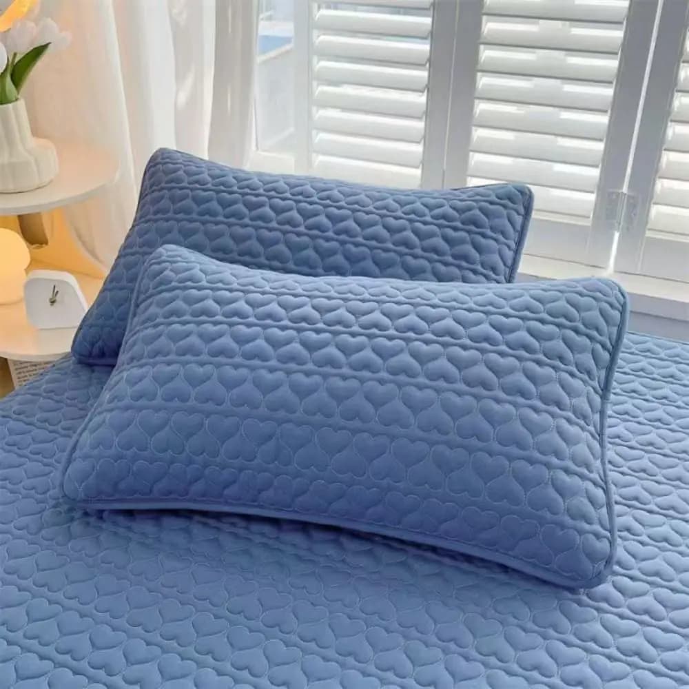 Comfortable Cotton Pillow Cover Isolation layer Anti Mite Pillow Case Protector Waterproof Sweatproof Pillowcase household