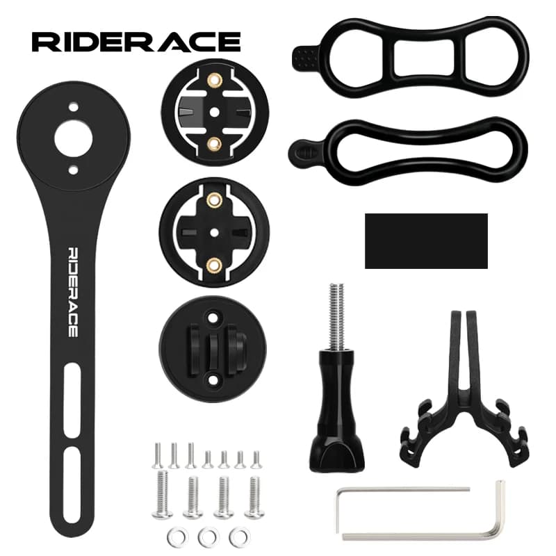 Computer Support for Aluminium Alloy Computer for Garmin Bryton Edge Series, Gopro Light Support, Stopwatch and Speedometer Support