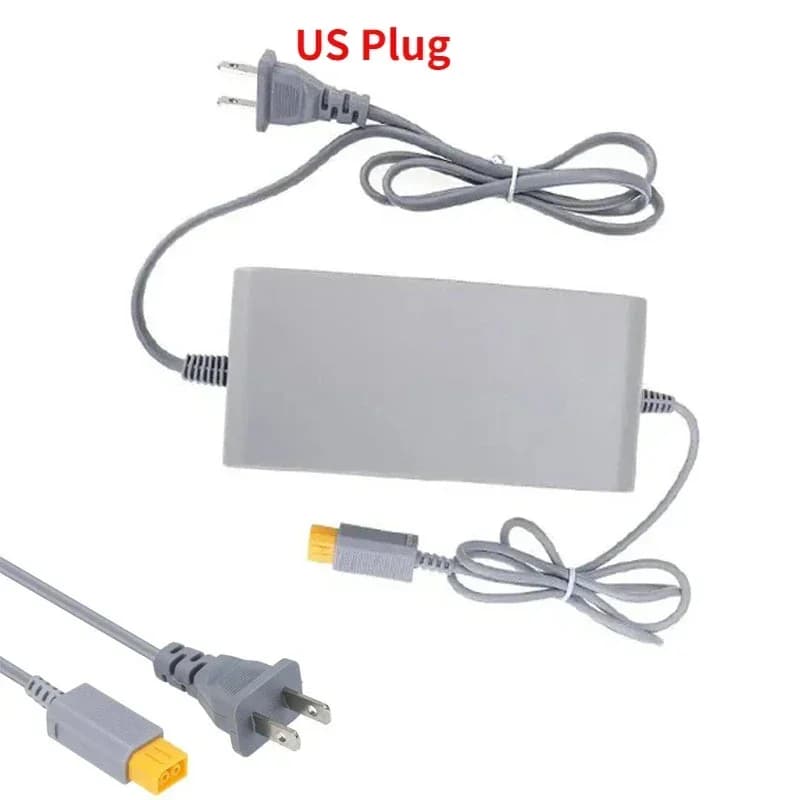 Per Wii U WiiU Game Consol Adattatore 100-240V Alimentatore da parete per la casa Adattatore per caricabatterie CA Spina UE USA