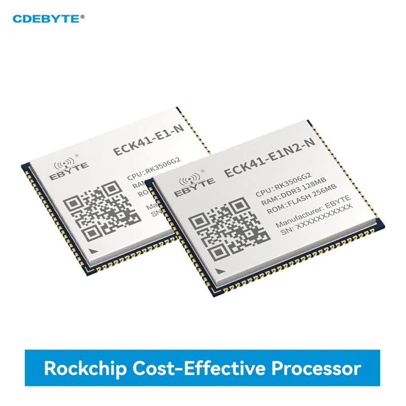 Scheda centrale RK3506G Triple-Core A7 CDEBYTE ECK41-E1N2-N ECB41-PGE1N2-N Raspberry Pi Linux Dual Ethernet Multi-core Eterogeneo