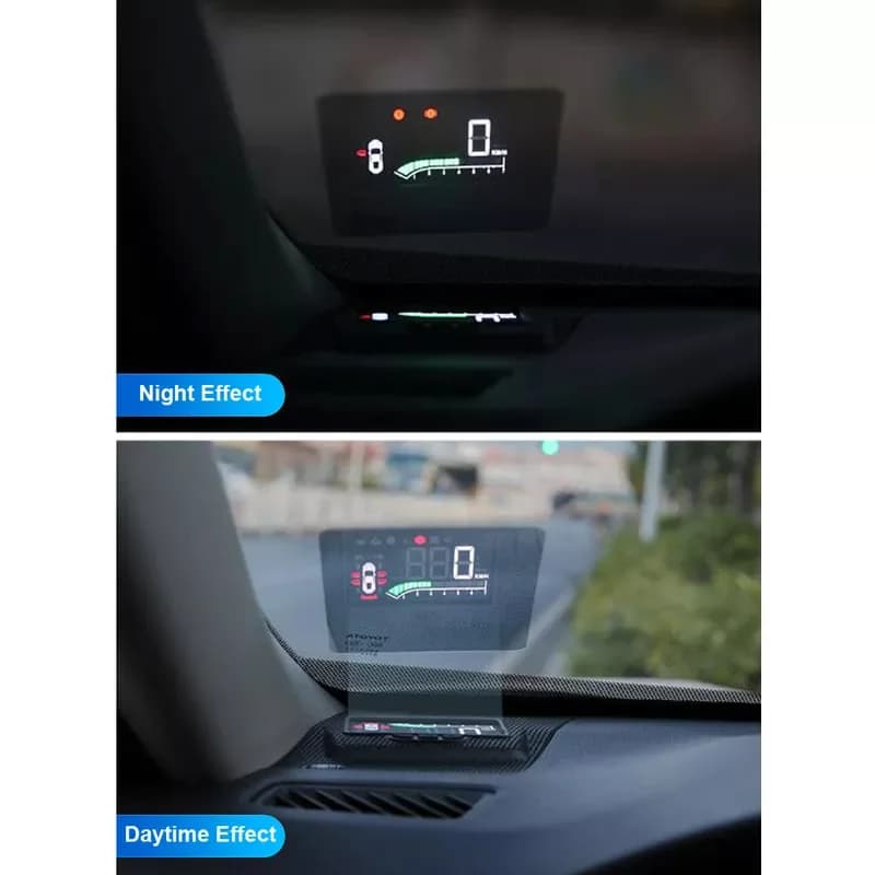Accessori elettronici per auto HUD Head Up Display per Highlander 15-17 Personalizza il proiettore del tachimetro dello schermo di guida sicura per auto