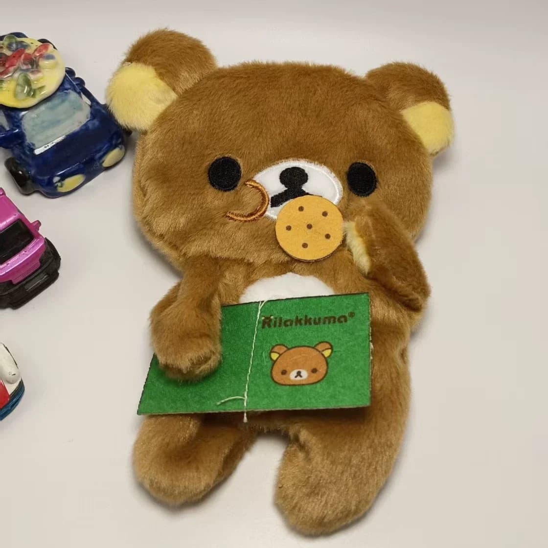 Rilakkuma Peluche Astuccio per bambini Anime Relax Bear Pen Borse Studente Ritorno a scuola Astuccio per cancelleria Ragazze Ragazzi Portamonete Regalo