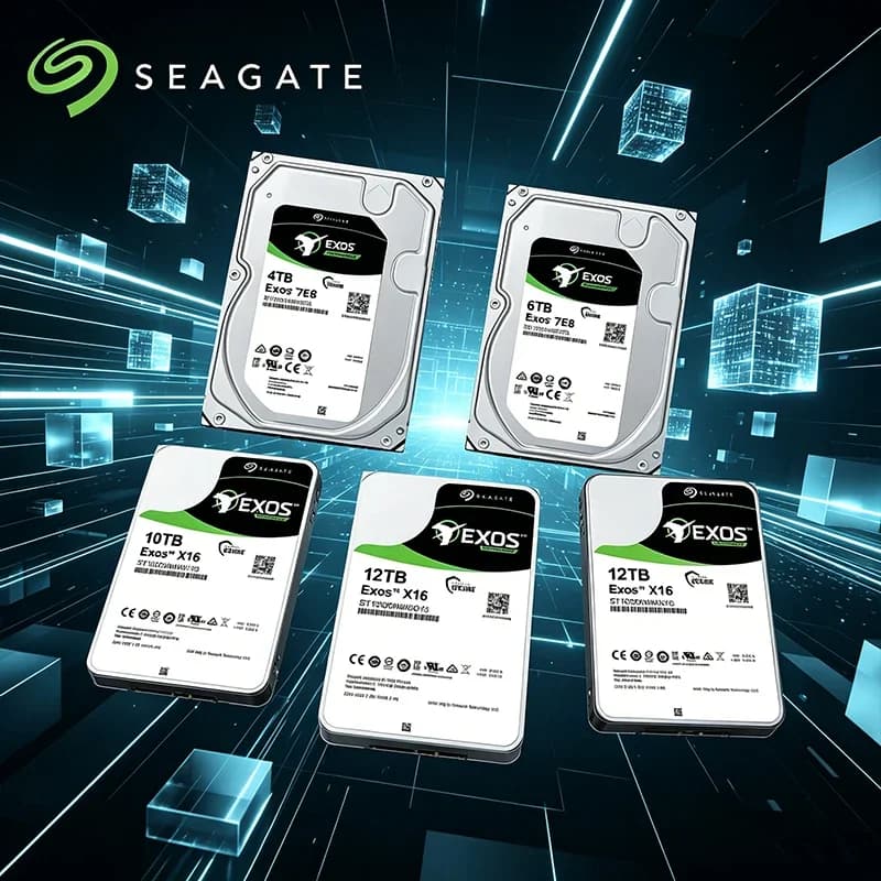 For Seagate IronWolf Pro 3.5" SATA Hard Drive 4TB-16TB Enterprise NAS RAID 7200RPM OEM Recovery Service NAS/Server Storage