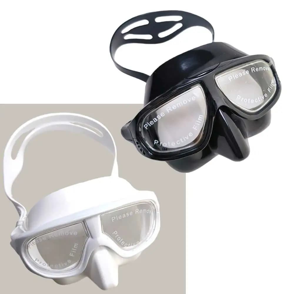 Unisex Scuba Diving Mask Wide Panoramic View for Freediving Snorkeling Scuba Diving Silicone Skirt Adjustable Strap Swim Goggles