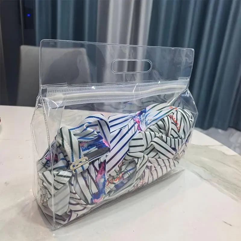 Hot Sale Portable EVA Waterproof Zipper Organizer Bag Wet Dry Separation For Swimming Beach Toiletry Makeup Storage