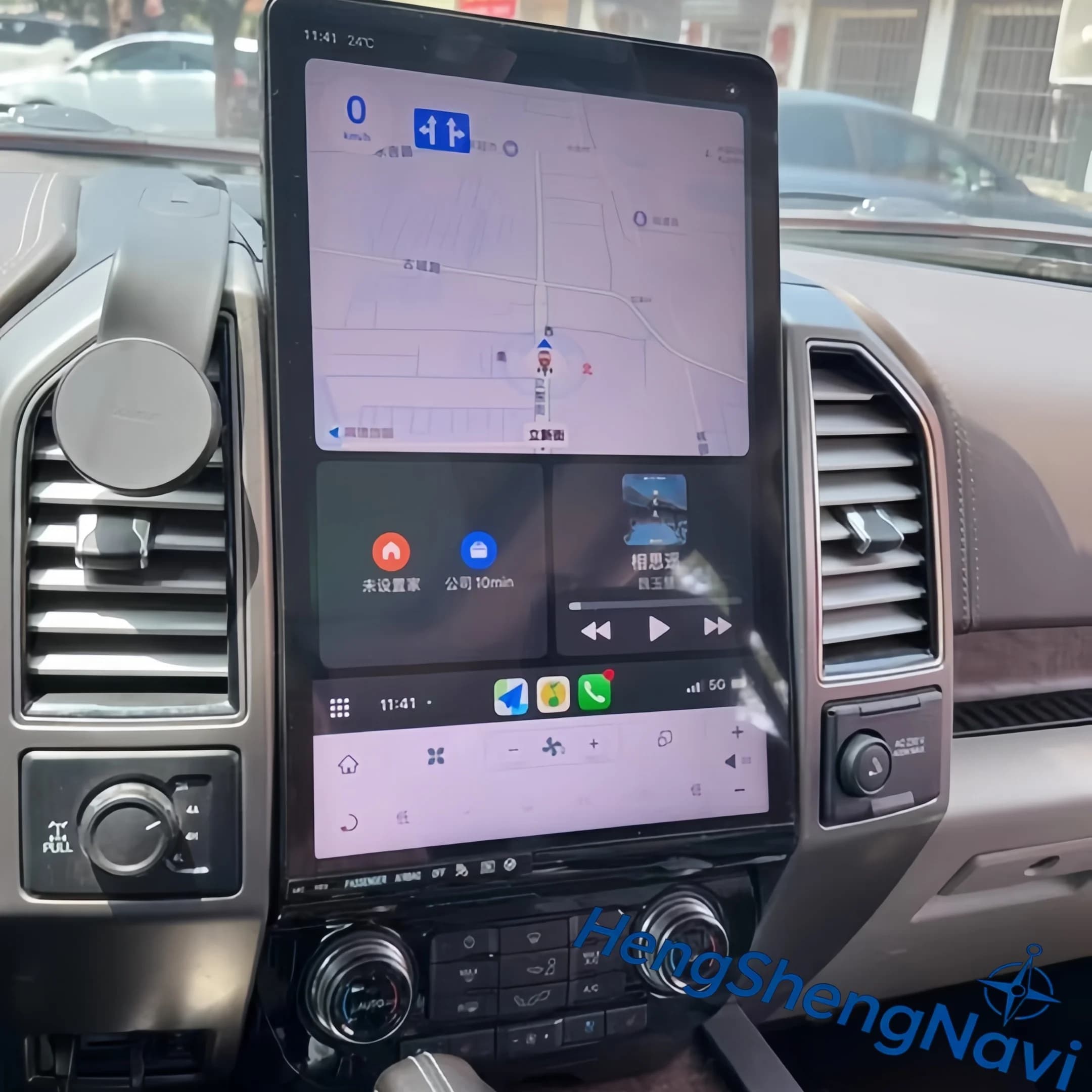 ❤ Autoradio GPS Bluetooth per Ford Raptor F150 2015 ~ 2022 Android 13 Navigazione GPS Lettore Multimediale Video