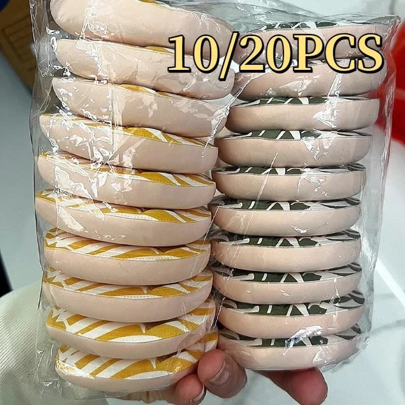 1-10 pz Spugne Cosmetiche Super Spesse XL, Grandi Dimensioni, per Correttore e Fondotinta, Utilizzo a Secco e Bagnato, Strumenti per il Trucco Viso