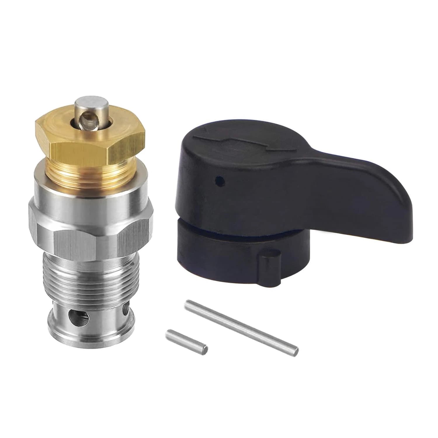 Nessuna valvola per pistola a spruzzo d'aria 235014 di ricambio, compatibile con Graco 210 230 390 395 490 495 595 3400, valvola di drenaggio aftermarket