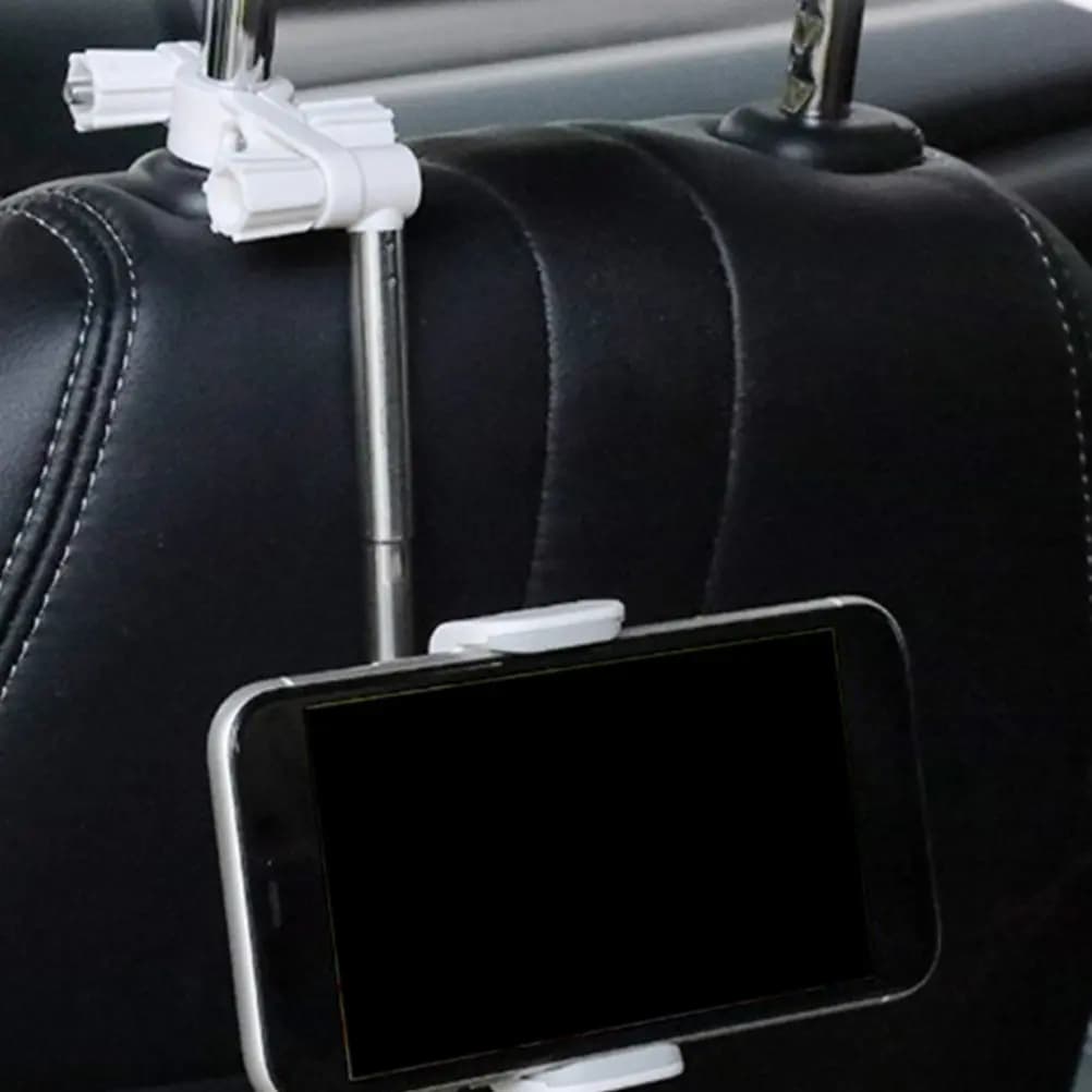 Supporto per Telefono da Auto con Clip per Specchietto Retrovisore, Facile da Installare e Rimuovere, Antiscivolo, per Navigazione e Guida a Mani Libere