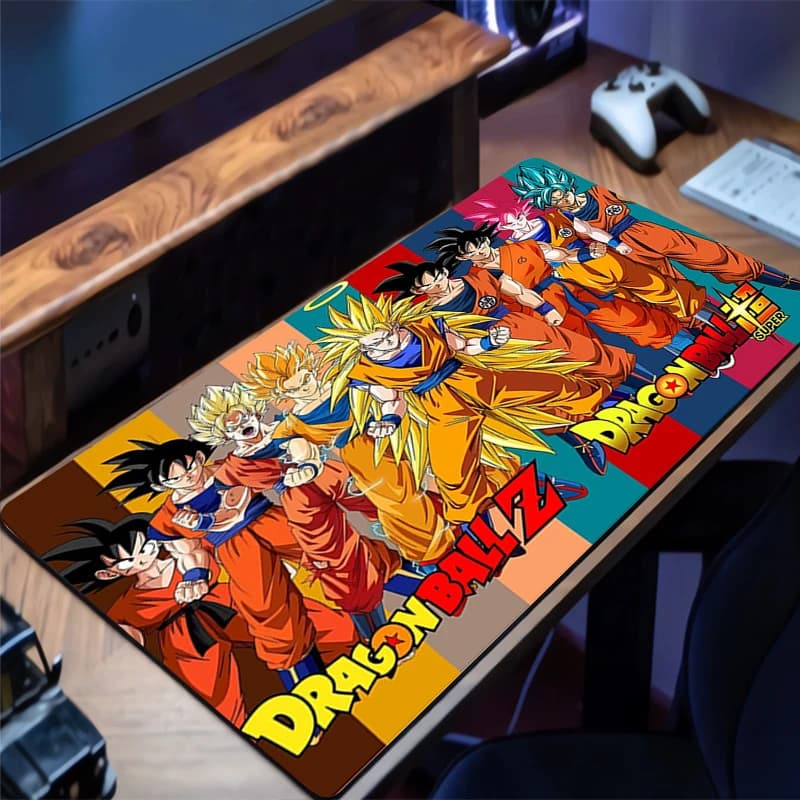 Mouse Pad Dragon Ball Anime XXL Gamer Notebook Games Mouse Pad XXL Keyboard Pad Large Mousepad Mouse Mat Gaming Desk Mat