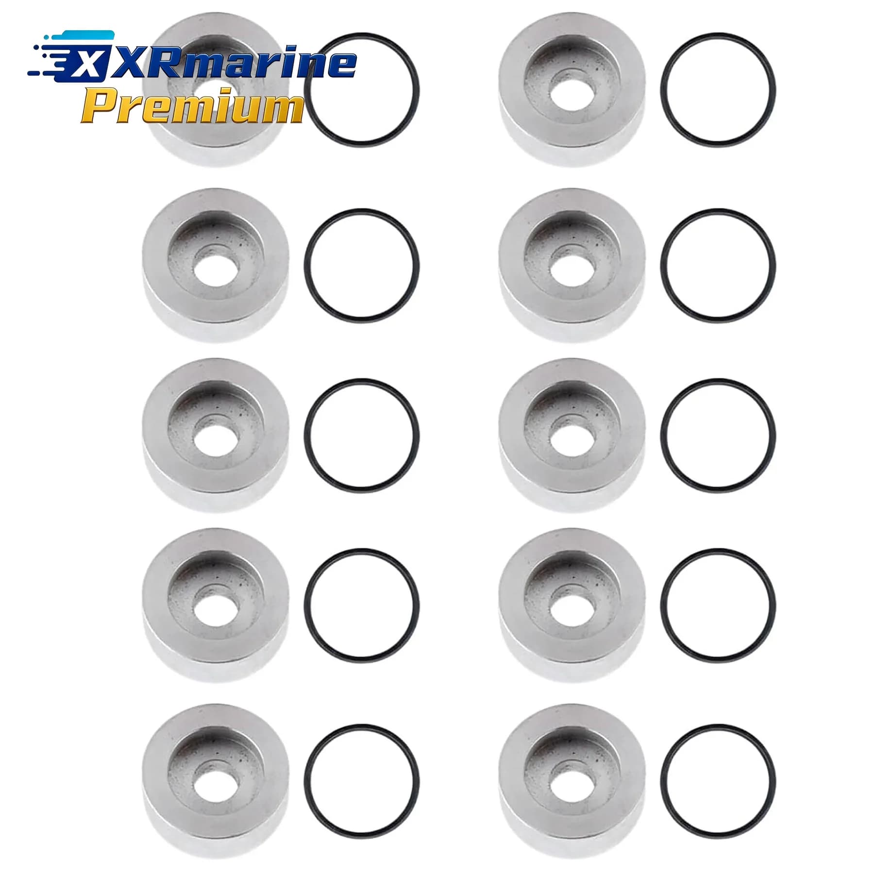 55321-87J01 Zinc Anode W/ O-ring 09280-22019 Compatible with Suzuki 4-Stroke 4 To 300 HP Outboard Engines Replaces 55321-87J00