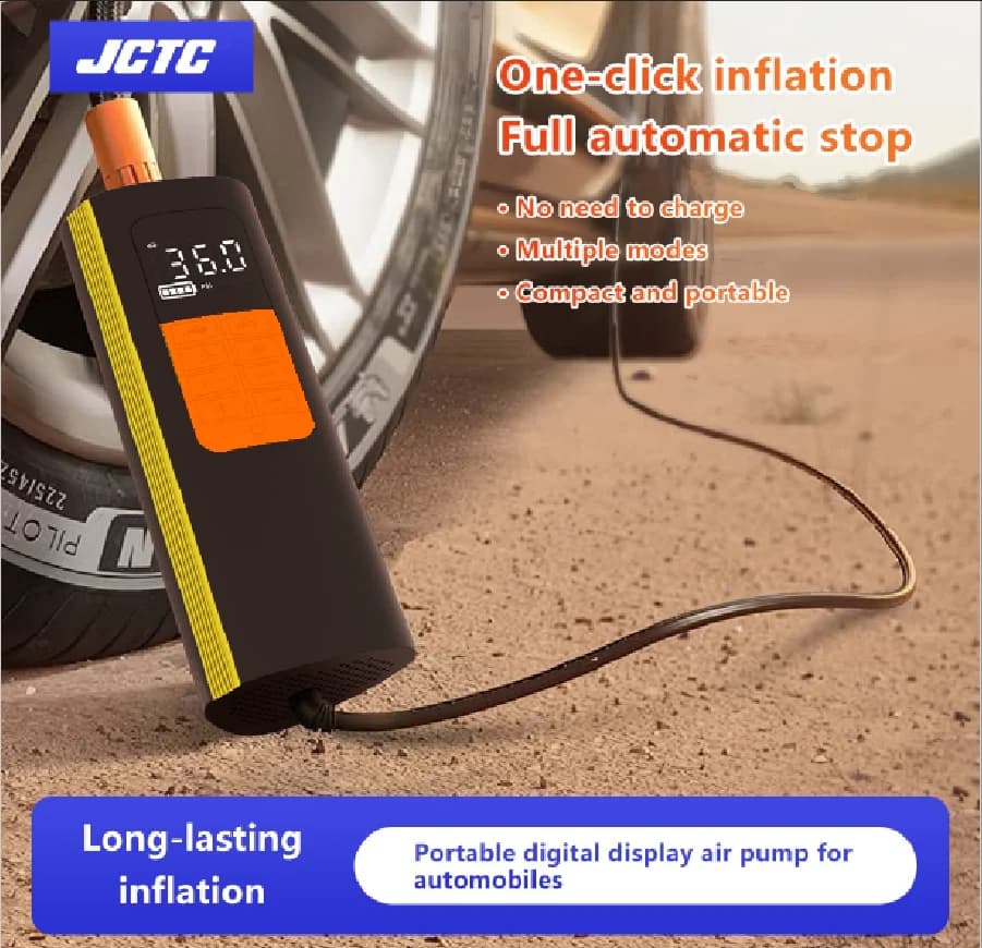 DK-AP102 Air Pump 150psi Portable Electric Tire Inflator For Car Bicycle Motorcycle Air Compressor Injector Bike Accessories