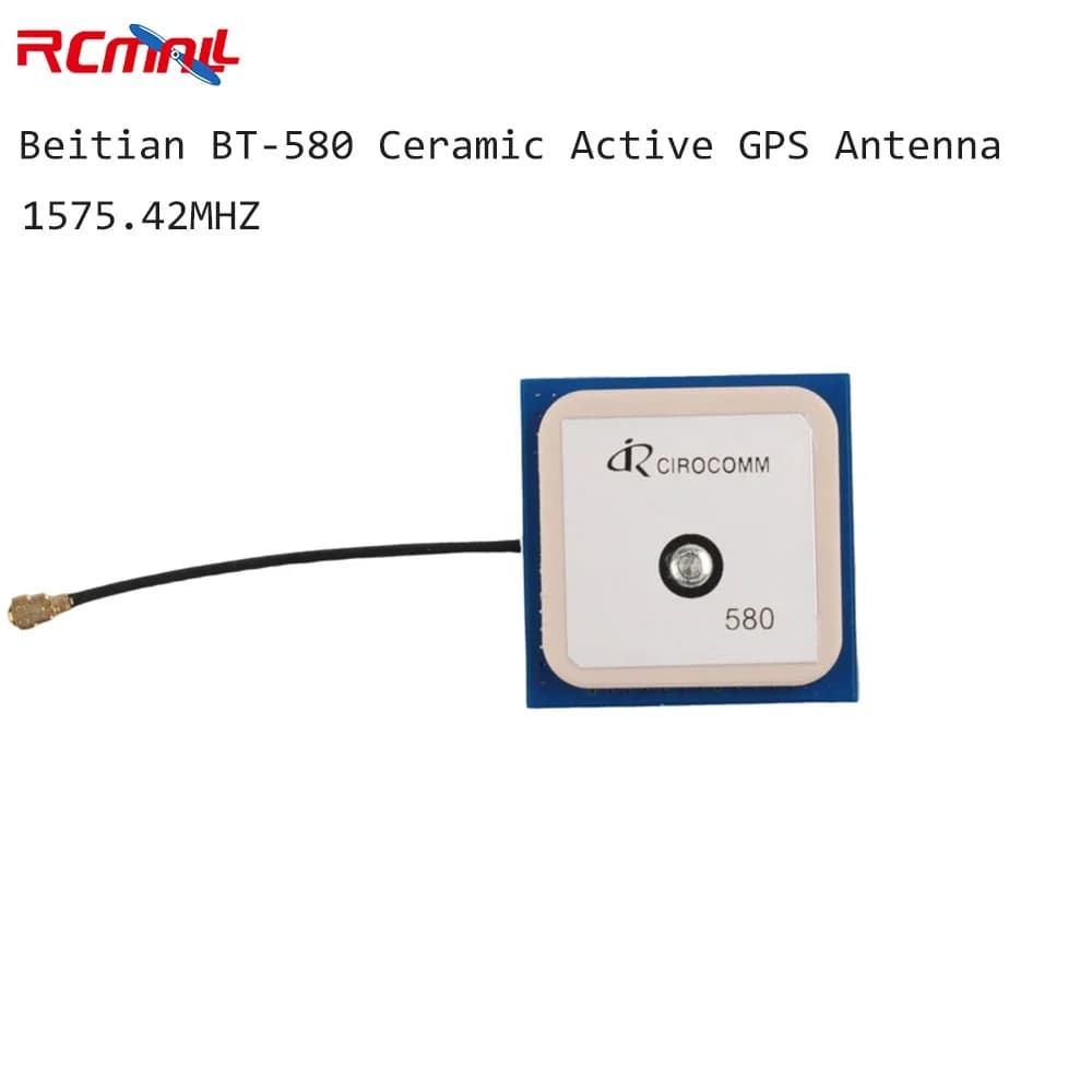BEITIAN Antenna GPS in ceramica attiva ad alto guadagno da 32 dB Connettore BT-580 IPEX-1 integrato 1575,42 MHZ