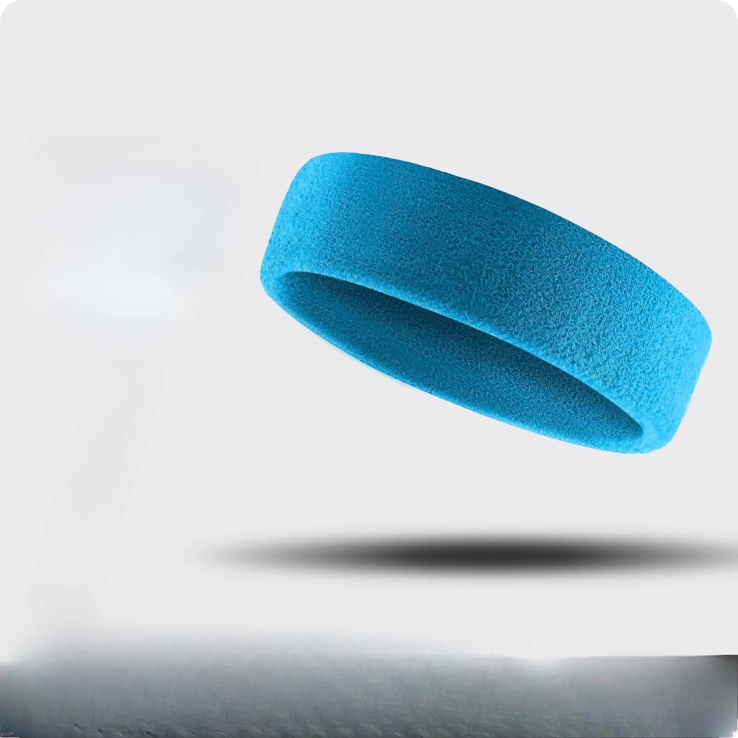 Nuova fascia per la testa sportiva unisex, assorbi-sudore, per corsa, yoga e fitness, con cinturino antitraspirante.