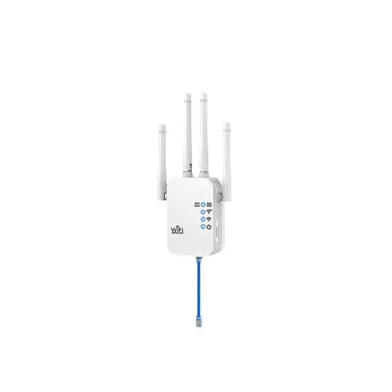 High Power WiFi Signal Amplifier Reliable Repeater Wired Range Extender for Bedroom Apartment Home Office Internet