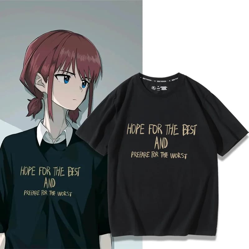 Anime GIRLS BAND CRY T-shirt NINA ISERI Stesso T-shirt a maniche corte Top Harajuku Moda Lettera Stampa Estate Cotone Uomo Donna T Shirt