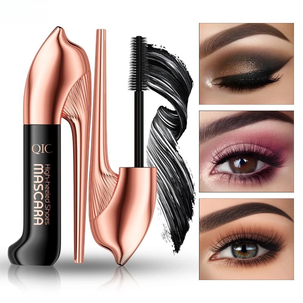 5D Tacco Shape Mascara Volumizing Stretching Incurvante Raincoat Anti-Sweeping for Dramatic Eyes Day And Night Feast