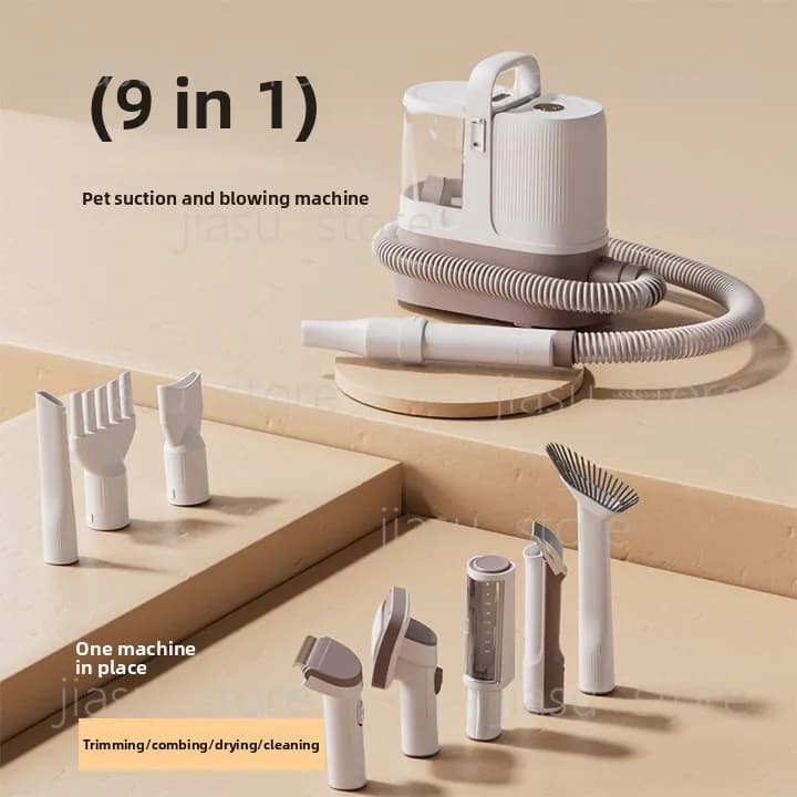 Multifunctional pet hair dryer, beauty and grooming device, electric dog and cat towel, haircut and shaver.