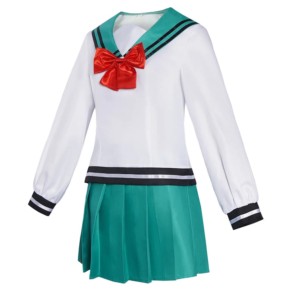 Cosplay Kokomi Teruhashi Costume Anime Disastrous Life To Saiki Top Skirt Tie Socks With Wig Women Halloween Carnival Party