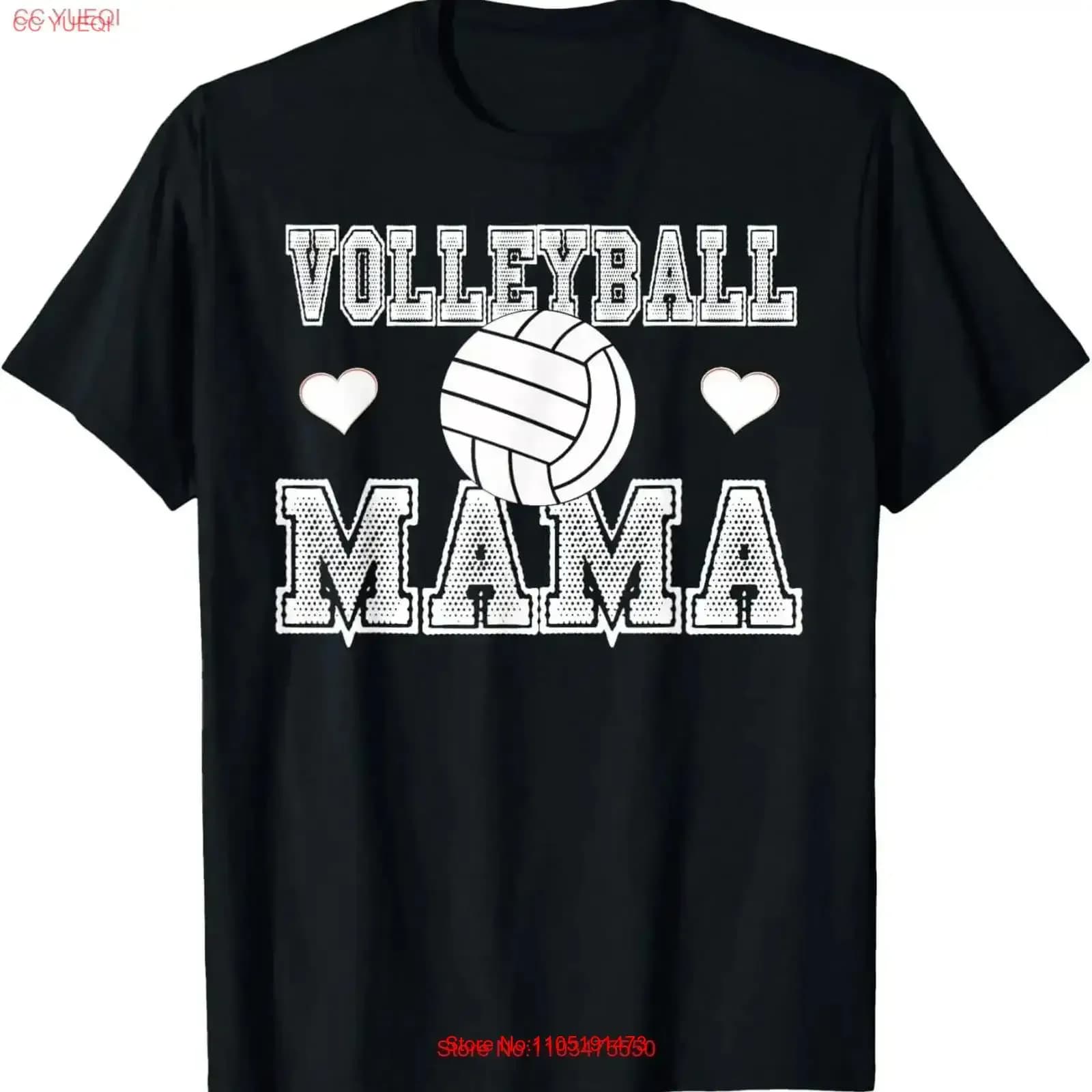 Simpatica maglietta da mamma da pallavolo Mama vintage lavata elegante e traspirante abiti firmati allungati leggermente top da indossare tutti i giorni