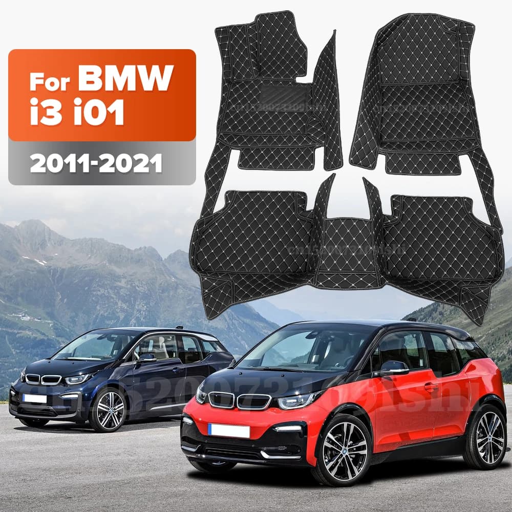 Tappetini per auto per BMW i3 2011-2021 Tappetini per auto Copri tappeti Accessori interni