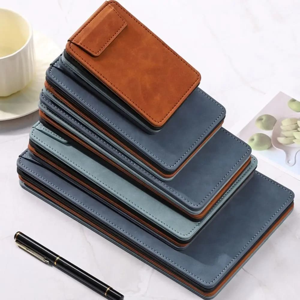 1pc Portable Suede Menu Wine Holder A4/A5/A6/A7/B5 with Pen Insert File Folder PU Leather Writing Pad Restaurant/Cafe/Bar/Hotel