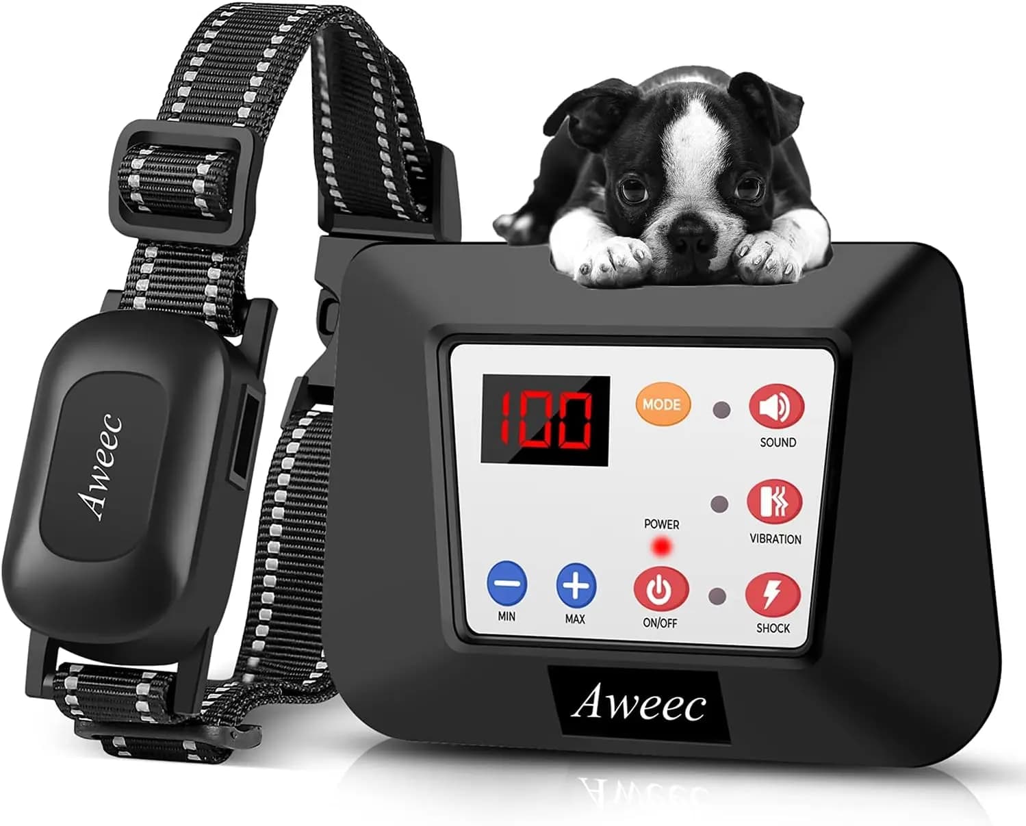 Recinzione per cani senza fili, recinzione wireless e addestramento per cani 2 in 1, recinzione elettrica per collare per cani senza fili, adatta per cani