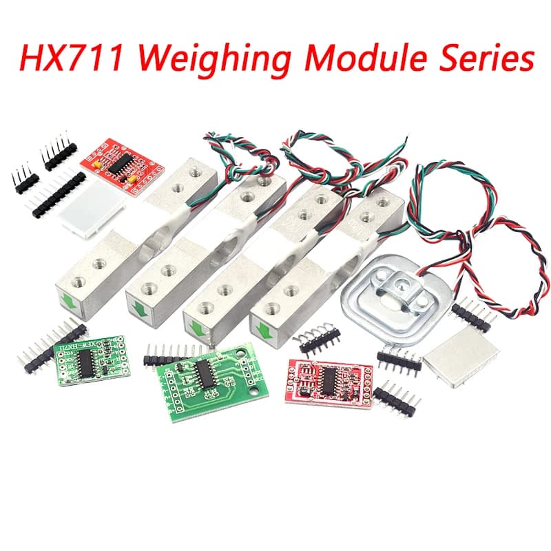 Si Tai & SH Cella di carico 1KG5KG 10KG 20KG HX711 Modulo AD Sensore di peso Bilancia elettronica In lega di alluminio Pressione di pesatura per Arduino