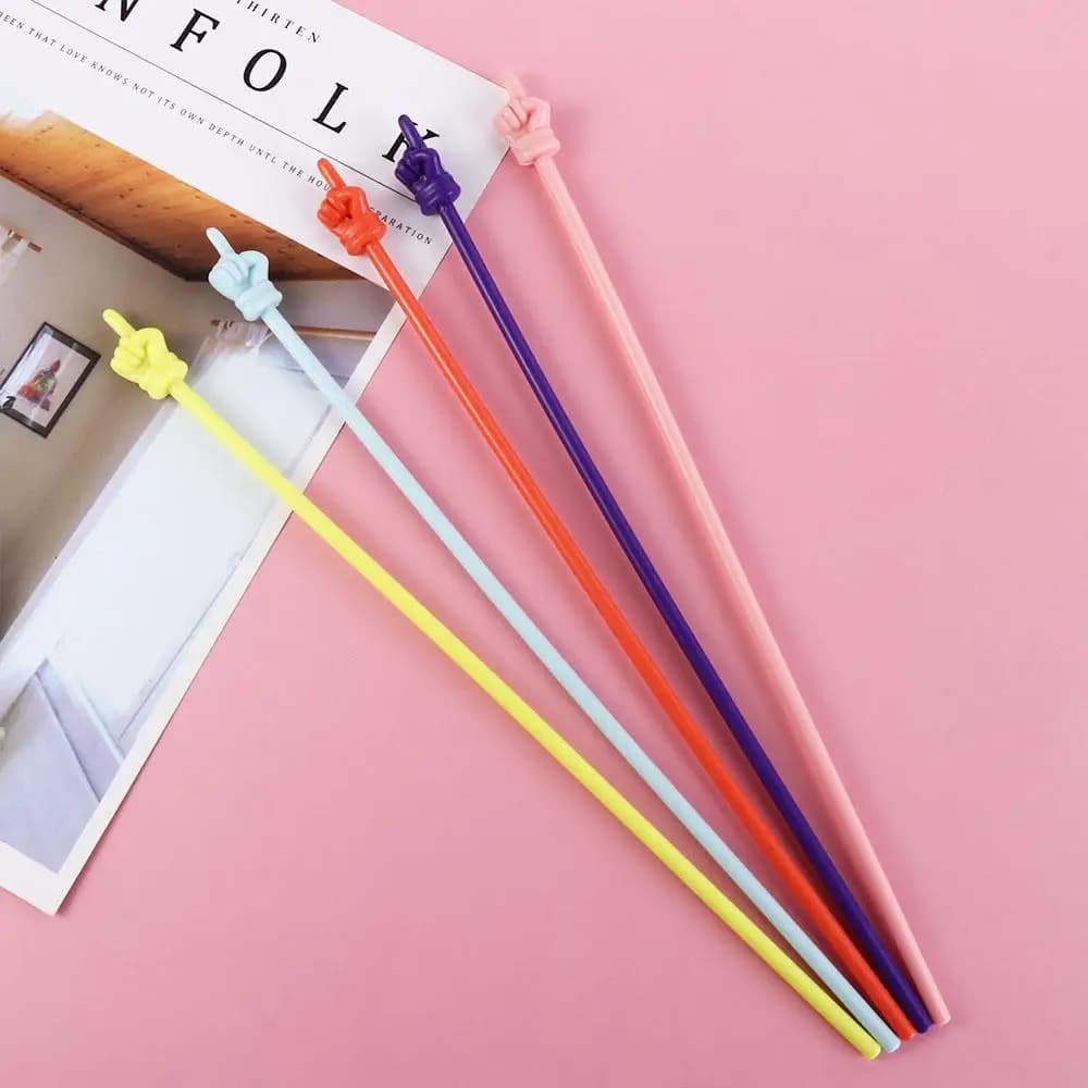 10 pz/set Bastone Didattico Pieghevole Liscio Senza Sbarba Bastone di Lettura Dito Puntatori A Mano Colorati Bastone Strumenti Didattici In Età Prescolare