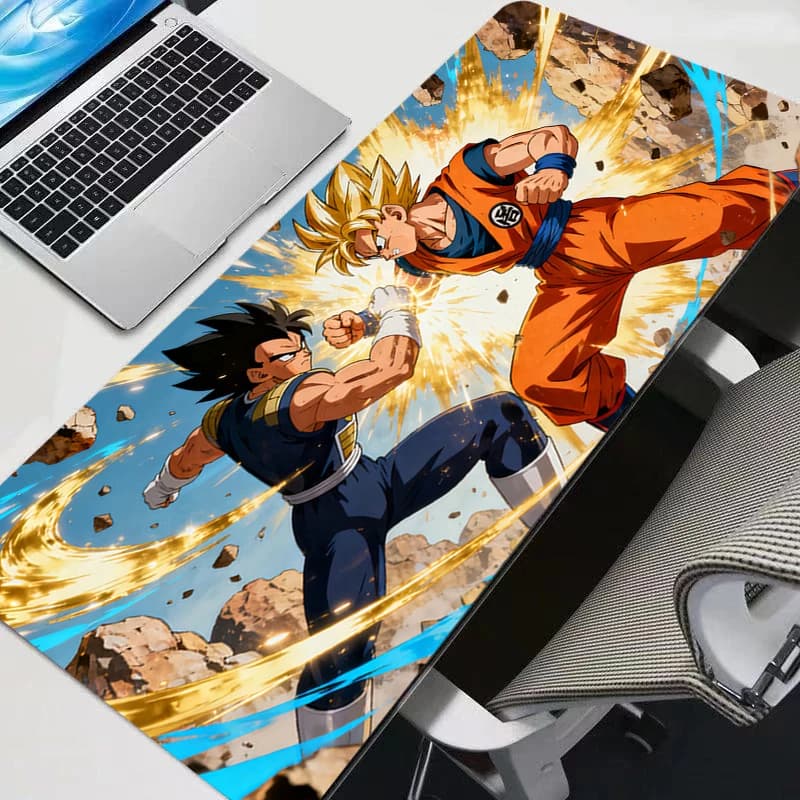 Mouse Pad Dragon Ball Anime Durable New Gaming Accessories Mousepad Gamer PC Completo Computer Keyboard Desk Mat Varmilo