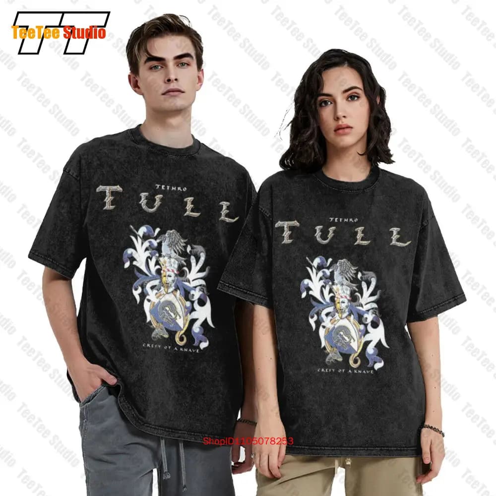 T-shirt da golf vintage Jethro Tull Crest Of A Knave 0GMQ