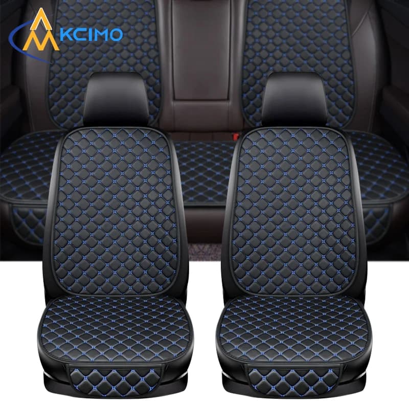 Universal Car Seat Cover PU Seat Back cushion Minimalist Seat cushion Interior accessories for wear-resistant waterproof car