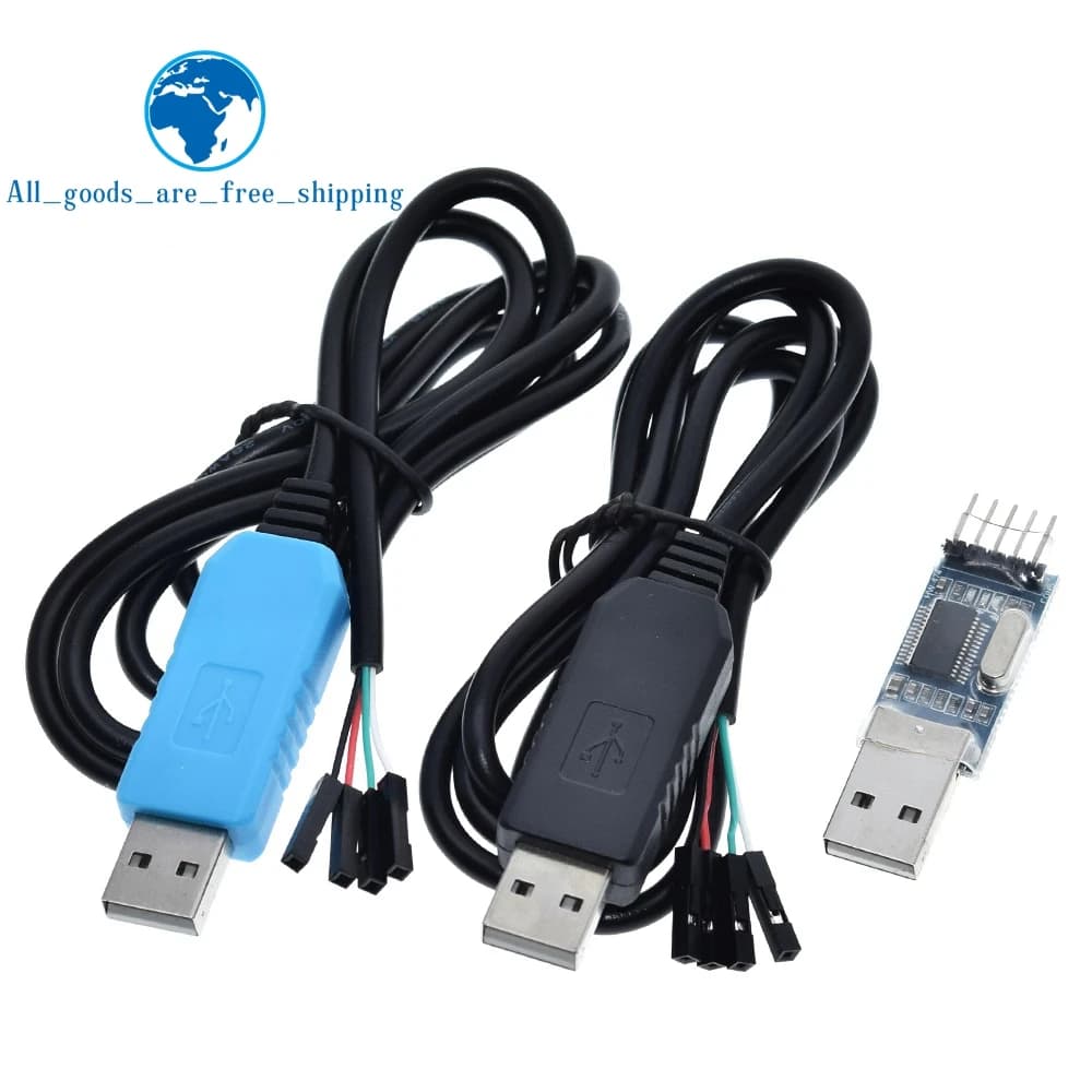 PL2303 PL2303HX/PL2303TA USB to RS232 TTL converter module with PL2303HX dust cover for arduino download cable