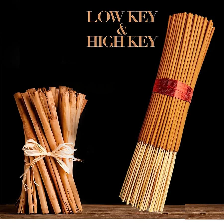 Bastoncini di incenso alla cannella da 45/90/188 pezzi, adatti per yoga, caffetterie e aromaterapia alberghiera