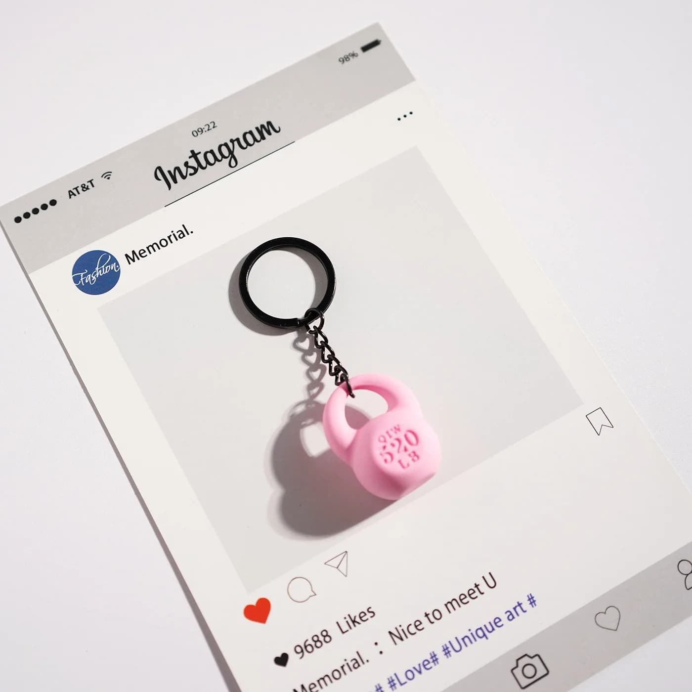 Mini portachiavi Kettlebell Portachiavi fitness Portachiavi Zaino Decorazione da appendere Coppia Accessori regalo creativi
