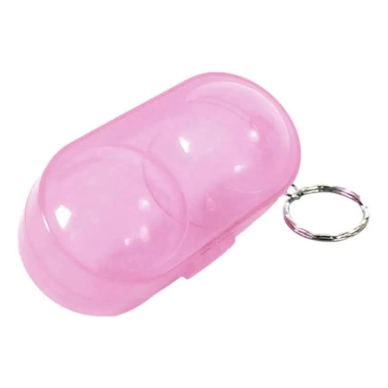 NALFI-Table Tennis Container Holds Two -Pong Balls With Key Chain -Pong Container For Adults Table Tennis Enthusiast Pin