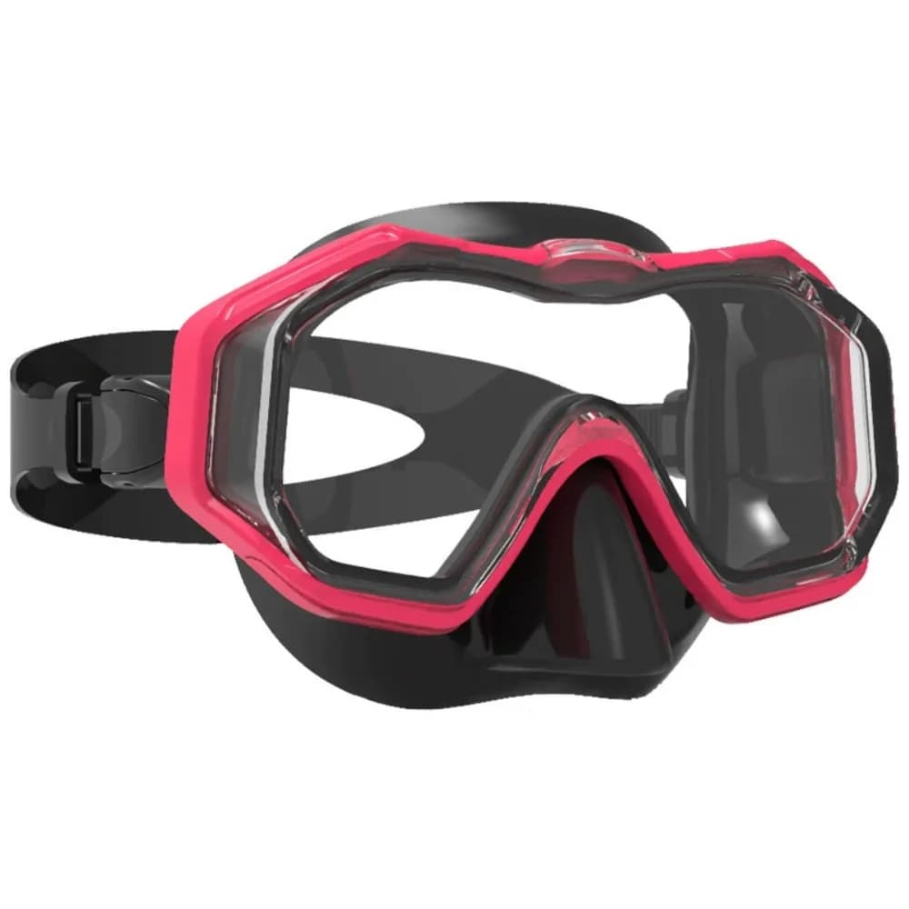 Unisex PC Glass Swim Goggles with Nose Cover PVC Strap Snorkel Swimming Goggles Wide View Anti Fog Child Diving Mask Girls