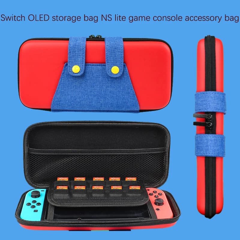 Per borsa portaoggetti per interruttore Console portatile Ns Switch Accessori per giochi OLED Custodia da trasporto Borsa classica impermeabile
