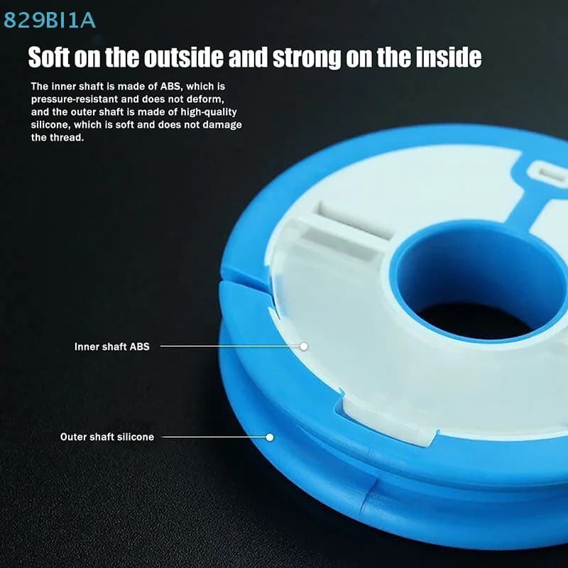 Rainbow Fishing Spool [S] with 4-16 Axes, Silicone Tool Box, Fishing Portal Accessories