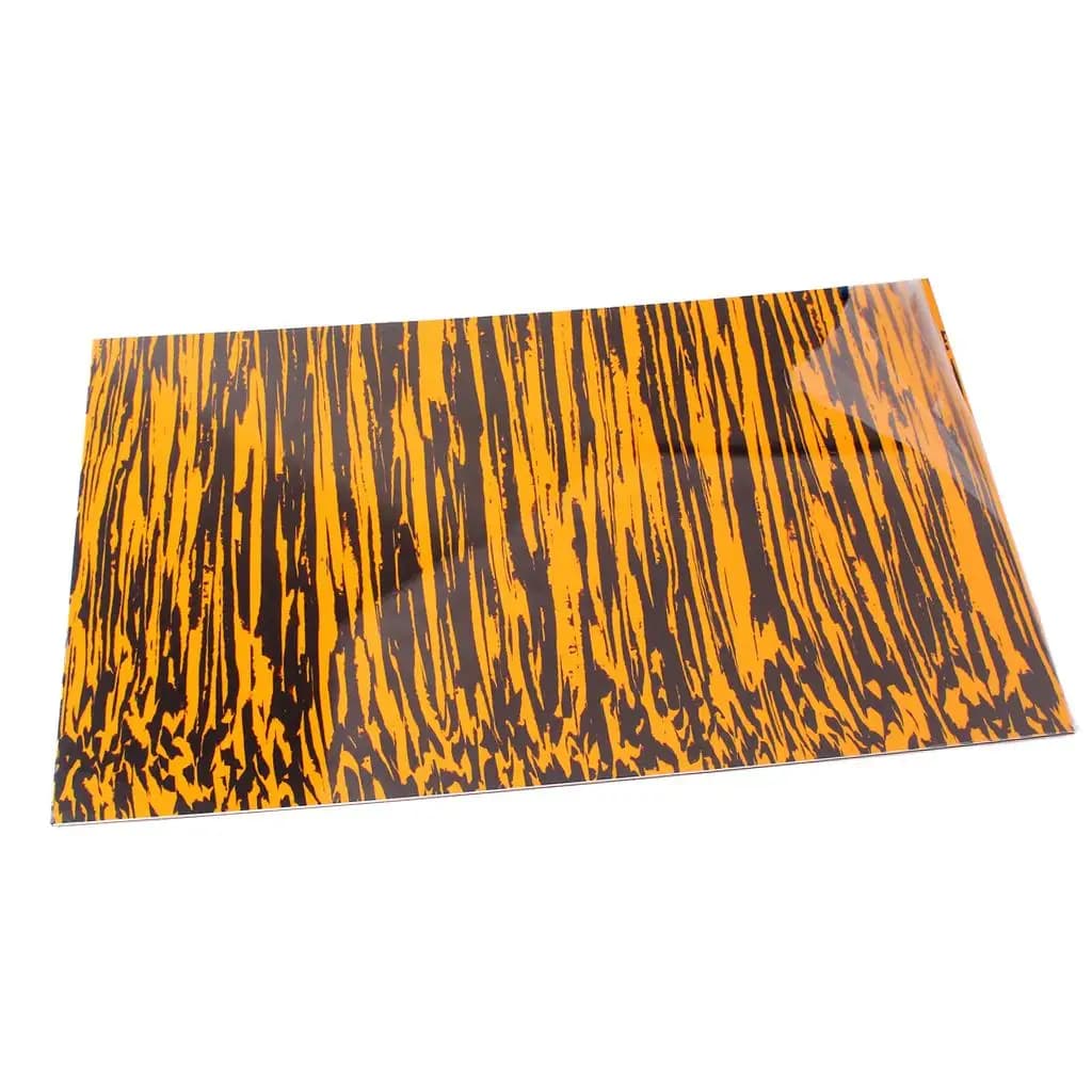 Celluloid Pickguard Blank Sheet PVC Guitar Material Scratch Plate DIY Cutting Plate for Guitar Picks and Bass Parts