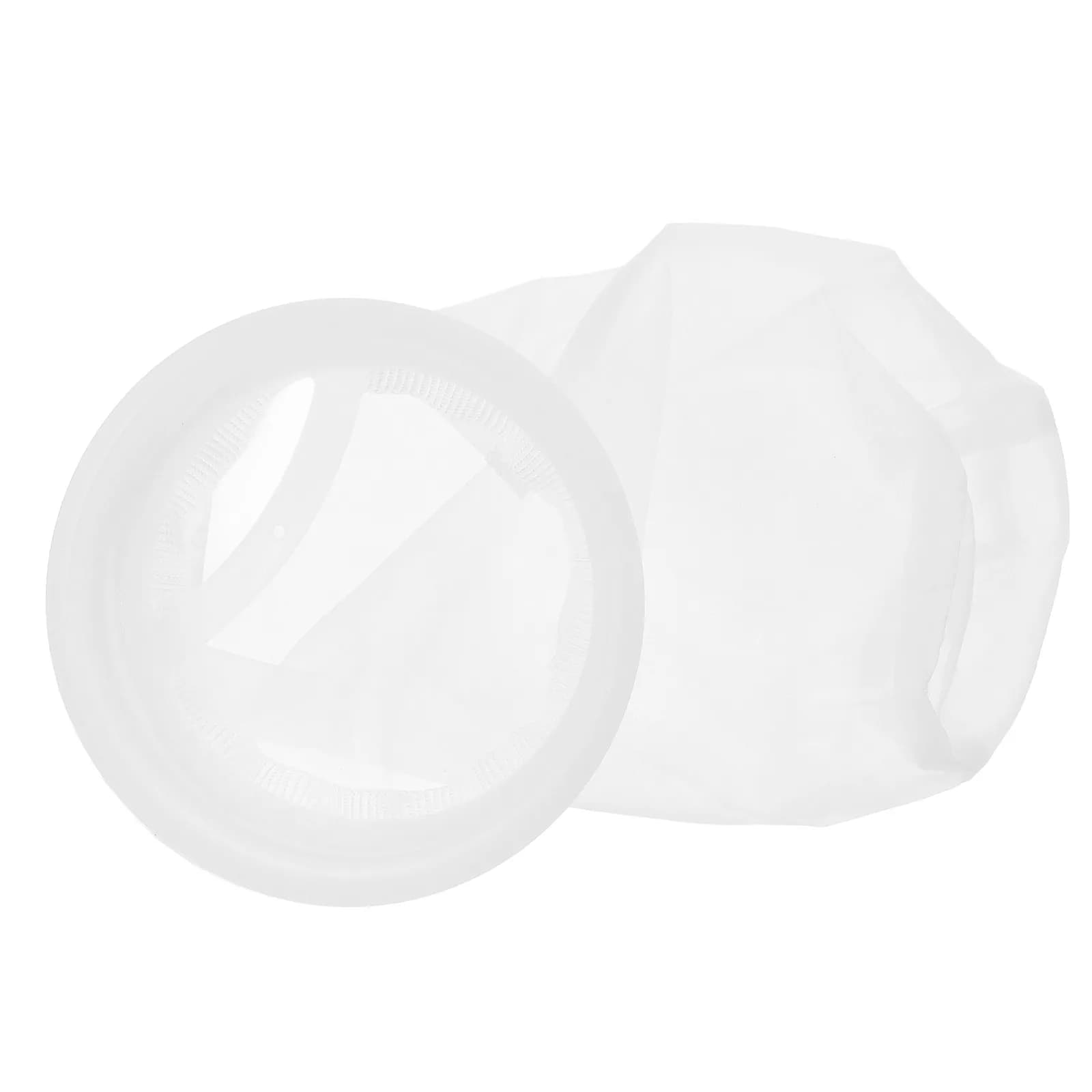 Sacchetto Filtrante in Nylon per Coperchio IBC, Serbatoio d'Acqua, Barile per Acqua Piovana, Acquario, Contenitore per Vernici Chimiche, Filtrazione Riutilizzabile per Liquidi