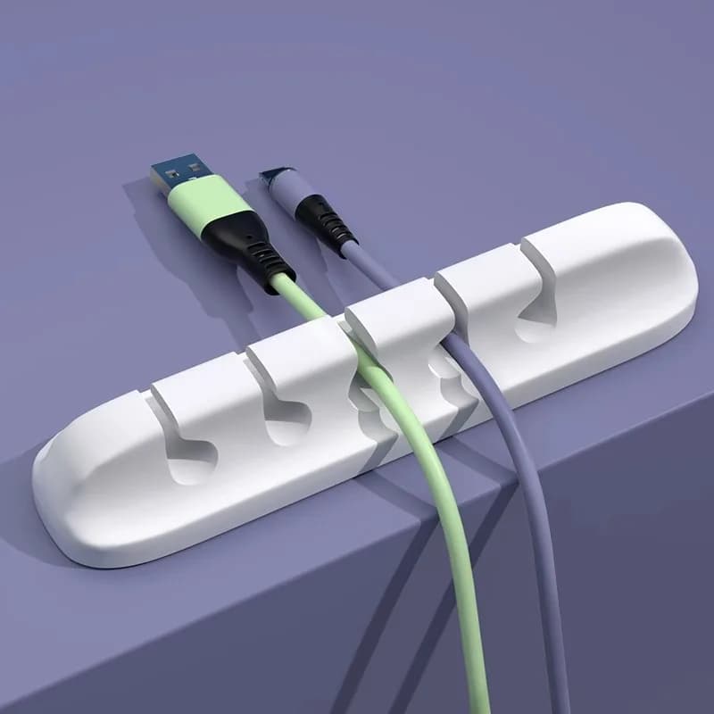 Data Cable Organizer with Fixed Wire Clips Phone Charging Cable Data Cable Wire Routing Storage Cable Organizer Snap Clip
