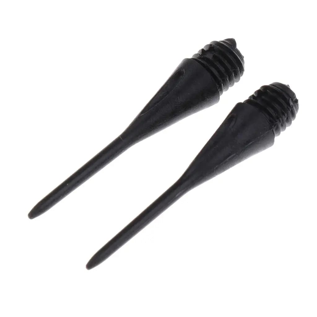 100 Pezzi Punte Morbide per Freccette, Accessori Professionali per Freccette con Punta in Plastica per Bersaglio Elettronico