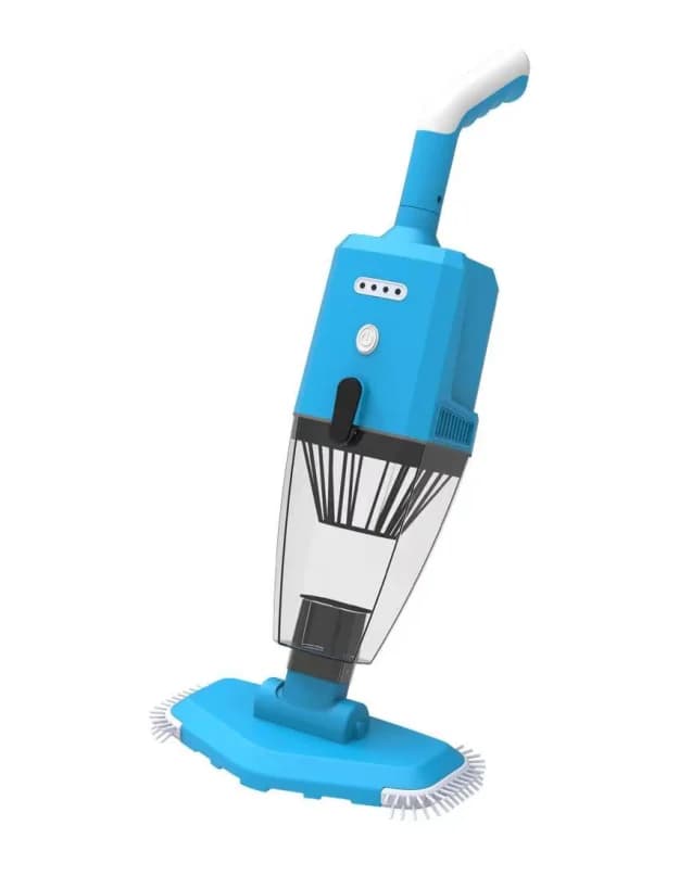 Attrezzatura per aspirapolvere per piscina con doppio filtro Pulitore per piscina ricaricabile portatile senza fili manuale senza fili