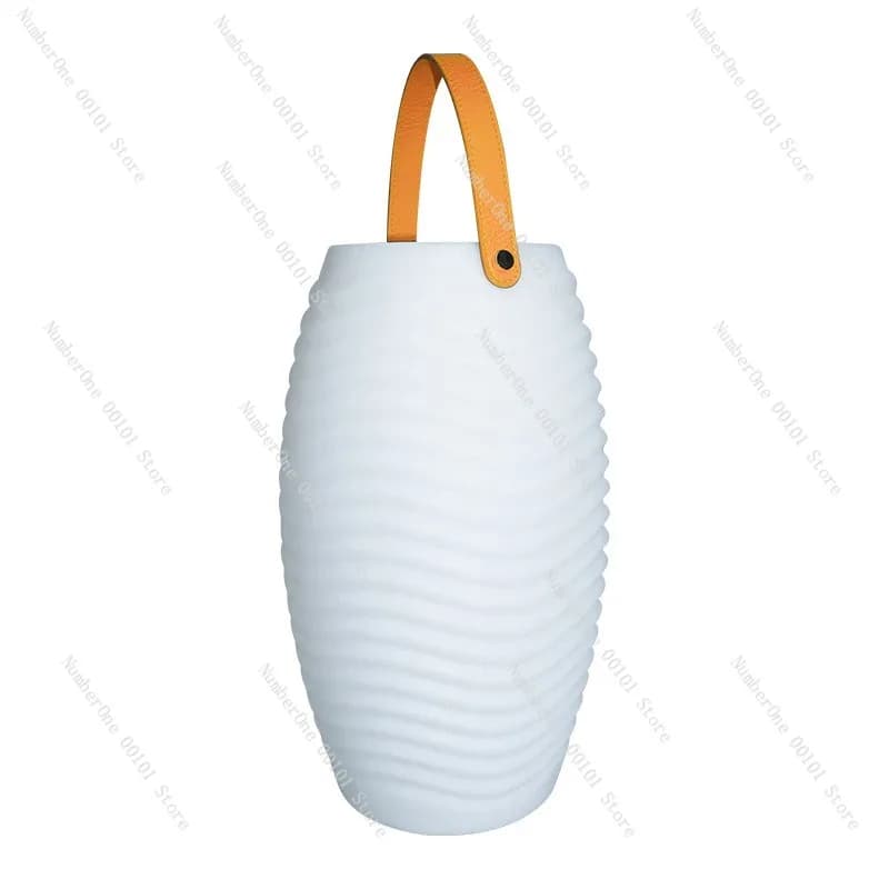 Lampada per secchiello per il ghiaccio luminosa per esterni integrata, altoparlante audio professionale Bluetooth portatile, secchiello per champagne per feste