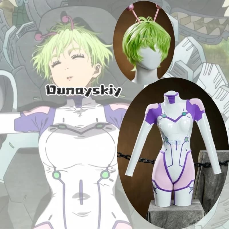 Costume Cosplay Vamola Bamora Anime Dandadan, Body da Donna, Vestito Carino, Cosplay Alieno, Taglie Forti, Outfit per Feste di Halloween e Comic Con