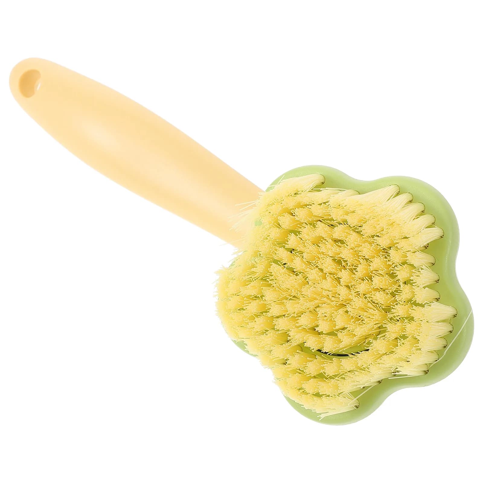 Spazzola per Bucato Multifunzione 2-in-1 Staccabile, Spazzola Morbida per Scarpe con Manico Lungo per Pulizia e Lucidatura